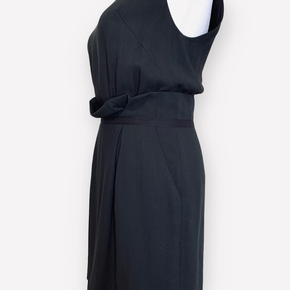 Jenni Kayne | NWOT💎RARE FIND💎Paperbag Pleat Waist Mini Dress + Pockets Black 2 - Picture 10 of 15